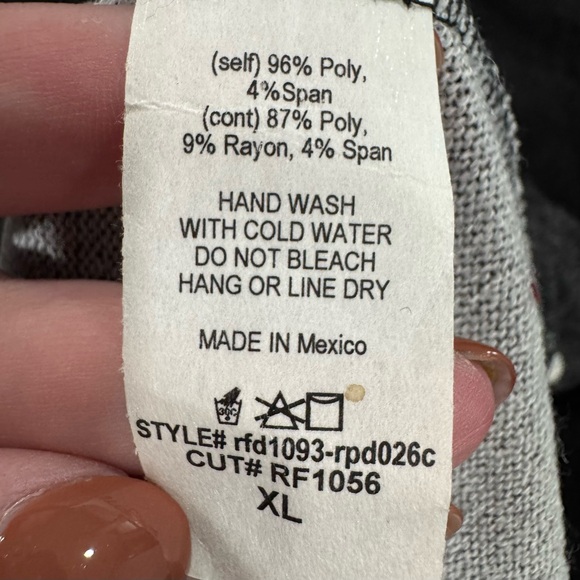 Black and Gray Polka Dot Midi Dress - Picture 5 of 8